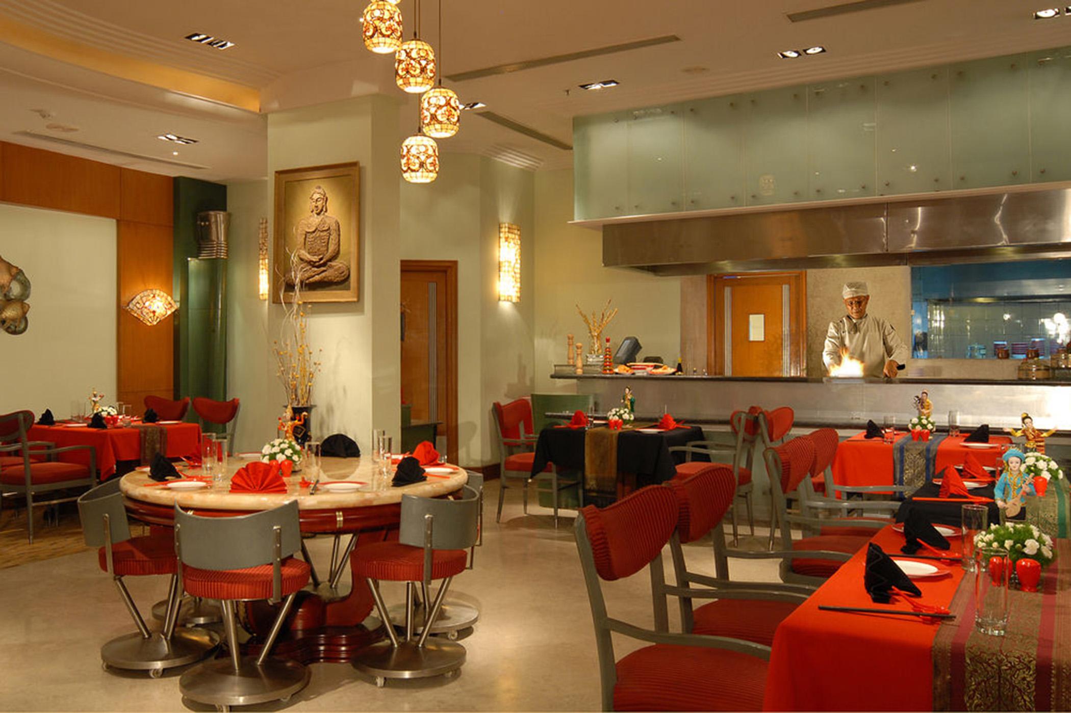 The Manohar Hyderabad Hotell Restaurang bild