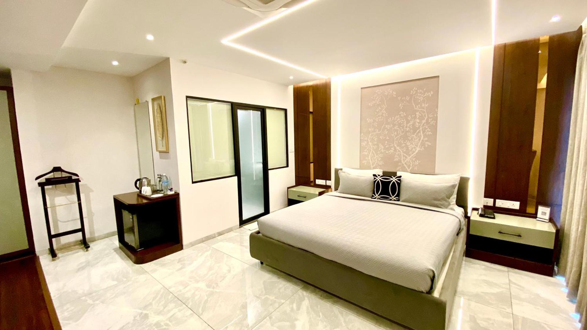 The Manohar Hyderabad Hotell Exteriör bild